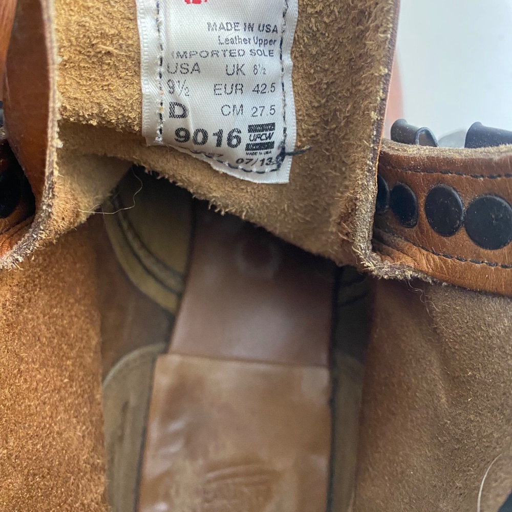 Red Wing Beckmans 9.5 - Picture 5 of 5